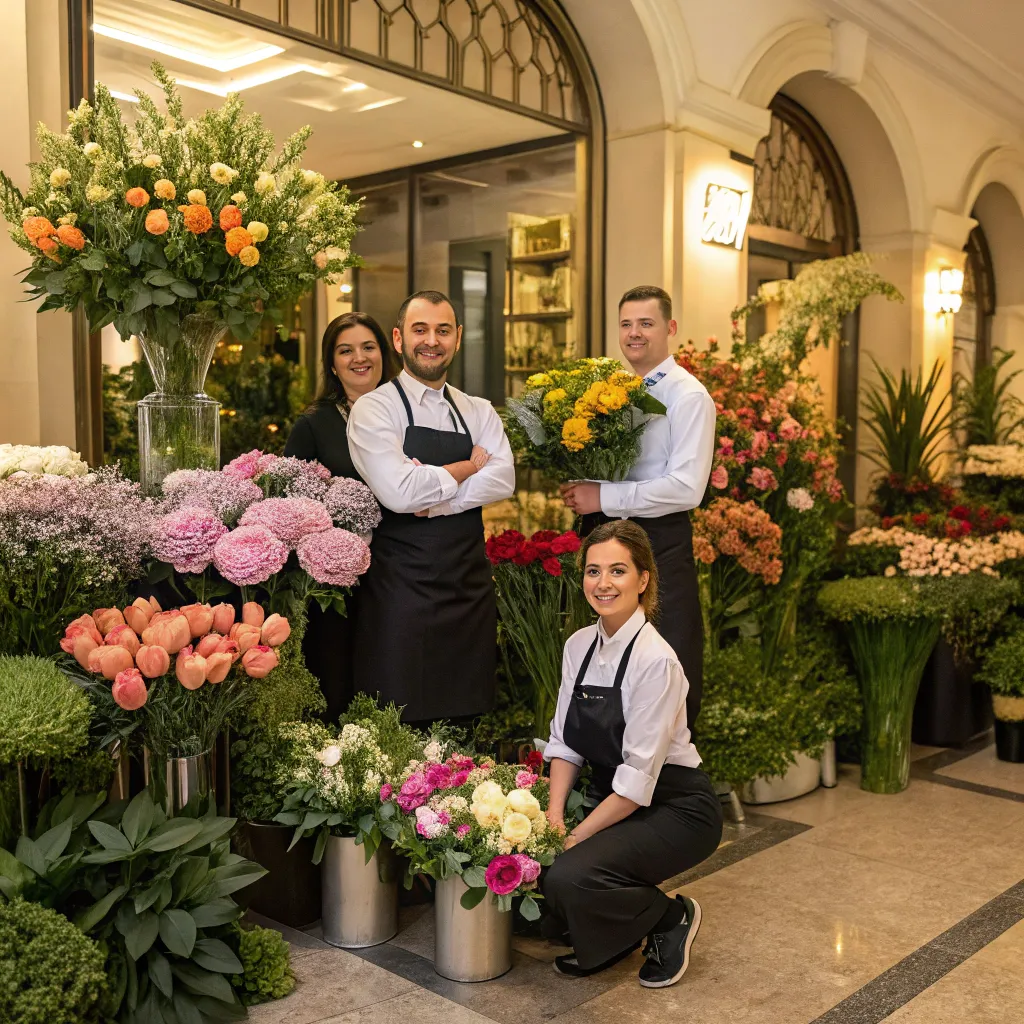 Team of ZONARITHOR Flower Shop