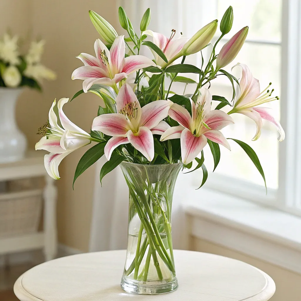 Elegant lily arrangement